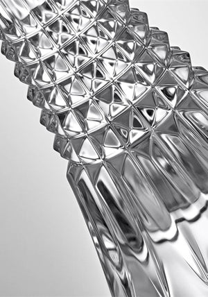 Waterford Crystal Lismore Diamond Set of 2 Candlesticks
