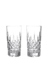 Waterford Crystal Lismore Set of 2 Hi Ball Glasses