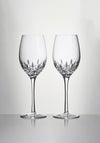 Waterford Crystal Lismore Essence Set of 2 Medium Wine Glasses