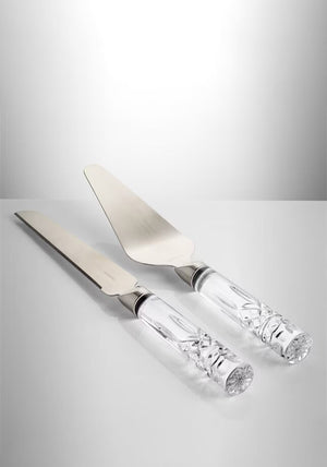 Waterford Crystal Lismore Cake Knife & Server Set