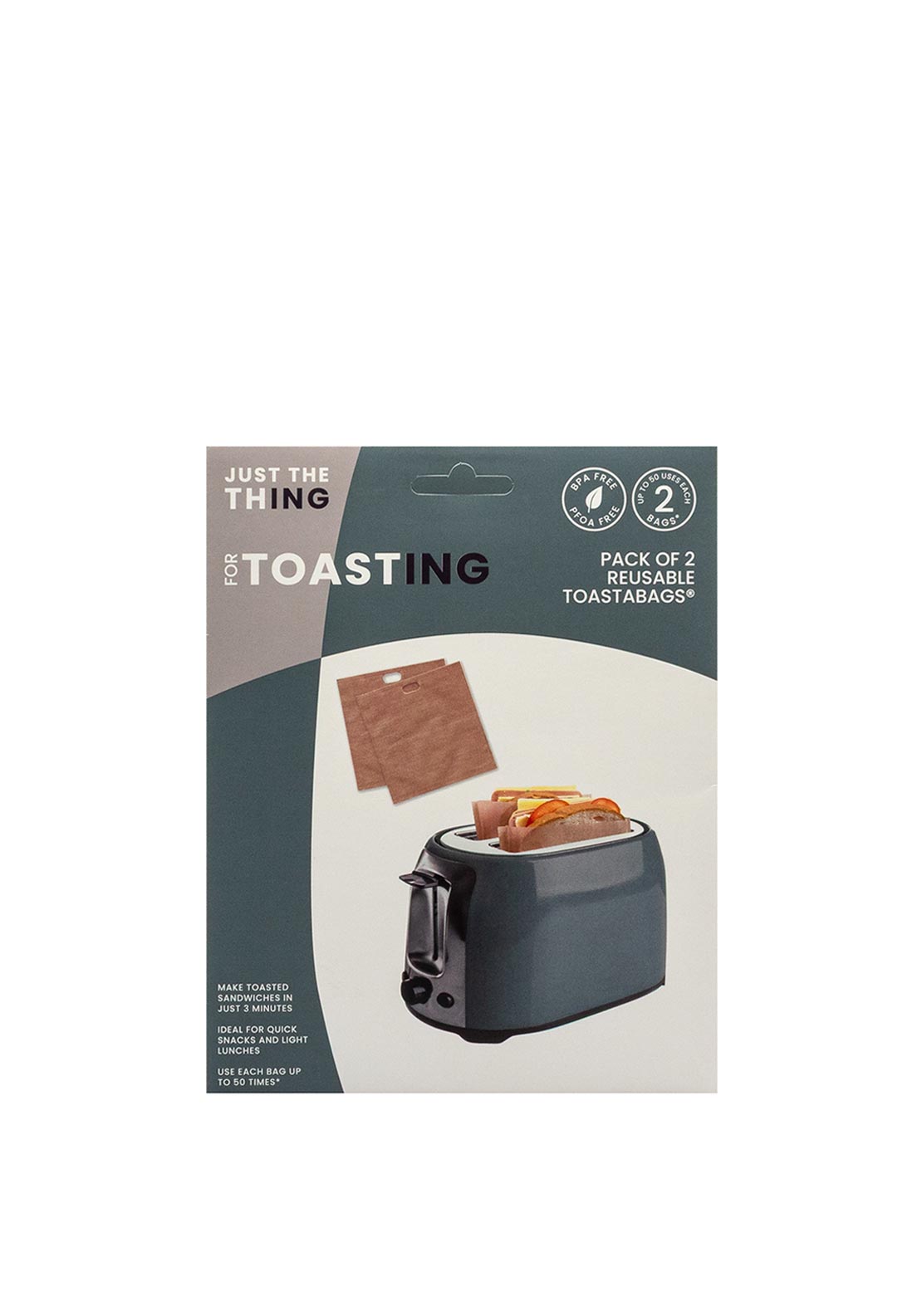 The Home Studio Just The Thing Reusable Toastabags®, 2 Pack