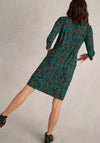 White Stuff Tallie Printed Jersey Dress, Green