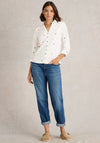 White Stuff Annie Embroidered Shirt, White