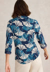 White Stuff Annie Floral Print Blouse, Blue Print