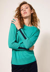 White Stuff Olive Knitted Jumper, Bright Blue