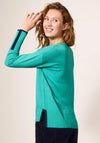 White Stuff Olive Knitted Jumper, Bright Blue