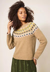 White Stuff Flora Fairisle Jumper, Natural Multi