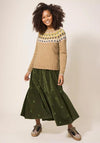 White Stuff Flora Fairisle Jumper, Natural Multi