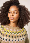 White Stuff Flora Fairisle Jumper, Natural Multi