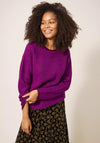 White Stuff Medway Wool Blend Sweater, Mid Pink