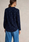 White Stuff Sophie Organic Cotton Shirt, Navy