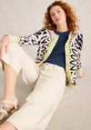 White Stuff Lulu Printed Cardigan, Beige Multi