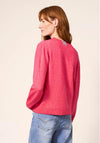 White Stuff Jamie Wool Blend Cardigan, Bright Pink
