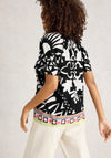 White Stuff Imogen Printed Top, Navy Multi
