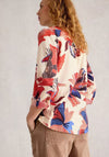 White Stuff Sophie Long Sleeve Floral Shirt, Cream
