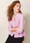 White Stuff Sophie Organic Cotton Shirt, Pink Multi