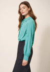 White Stuff Ella Relaxed Shirt, Mid Teal