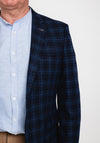White Label Jasper Check Blazer, Navy