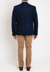 White Label Jasper Check Blazer, Navy