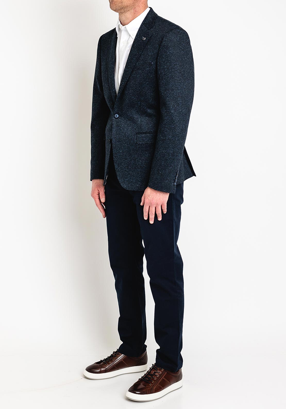 White Label Jasper Tapered Blazer, Navy