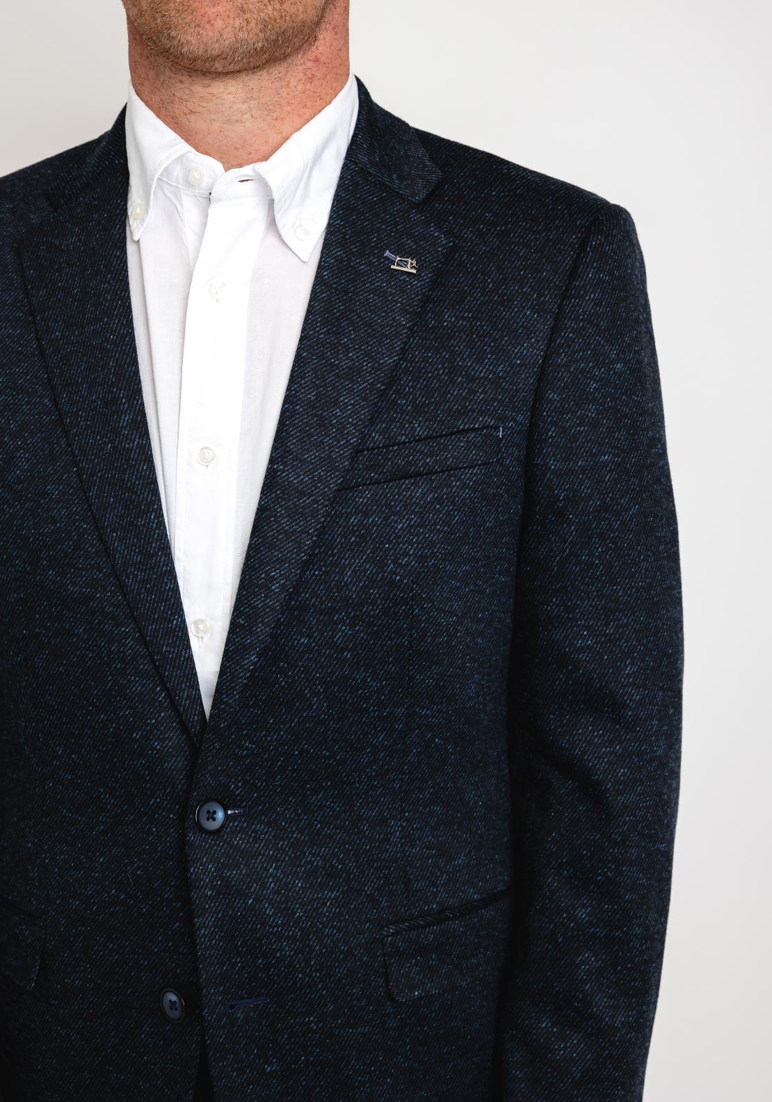 White Label Jasper Tapered Blazer, Navy