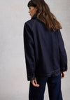White Stuff Denim Collared Jacket, Navy