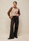 White Stuff Carla Crew Neck Jumper, Beige Multi