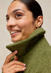 White Stuff Kelsey Wool-blend Long Coat, Green