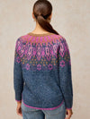 White Stuff Talia Knitted Jumper, Blue Multi
