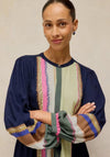White Stuff Lana Midi Dress, Navy Multi