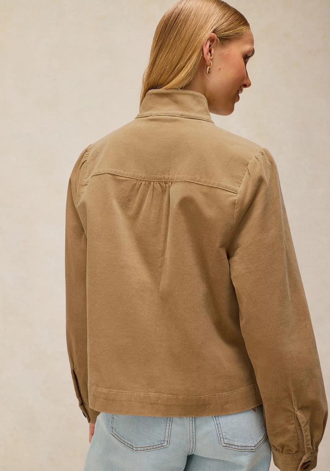 White Stuff Mila Corduroy Jacket, Beige