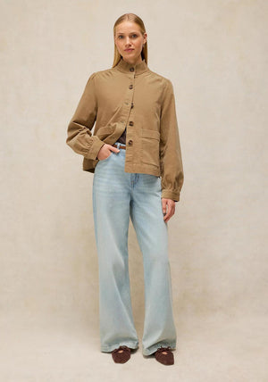 White Stuff Mila Corduroy Jacket, Beige