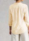White Stuff Sophie Embroidered Print Blouse, Yellow