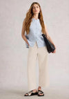 White Stuff Tia Wide Cropped Jeans, Cream