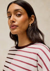 White Stuff Kim Striped Top, Ivory Multi