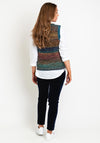 White Stuff Sakura Shimmer Knit Vest, Multi