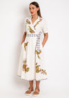 White Stuff Felicity Maxi Wrap Dress, Ivory Multi