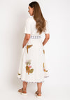 White Stuff Felicity Maxi Wrap Dress, Ivory Multi