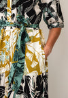 White Stuff Botanical Print Midi Dress, Ivory Multi