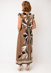 White Stuff Lorna Linen Blend Maxi Dress, Brown