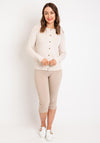 White Stuff Lulu Knitted Cardigan, Natural White