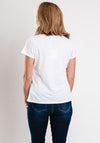 White Stuff Ellie Linen Lace Trim Top, Brilliant White