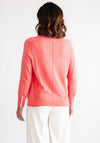 White Stuff City Fine Knit Sweater, Coral