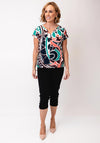 White Stuff Nelly Notch Neck T-Shirt, Multi-Coloured
