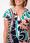 White Stuff Nelly Notch Neck T-Shirt, Multi-Coloured