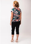 White Stuff Nelly Notch Neck T-Shirt, Multi-Coloured
