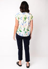 White Stuff Ellie Floral Shirt, Ivory Print
