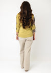 White Stuff Katie Floral Print Jumper, Green Multi