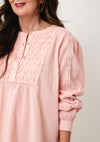 White Stuff Rachel Textured Smock Top, Pink