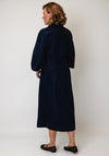 White Stuff Luna Denim Pleated Dress, Dark Blue